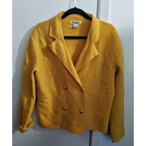 Vintage Due per Due Collection Wool Cardigan Jacket L Retro Spring